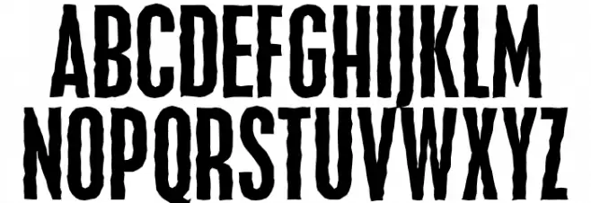 Gen Sontoloyo Regular Font LOWERCASE