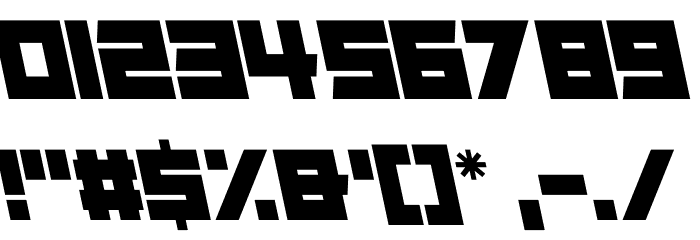 Gen Z Italic Font OTHER CHARS