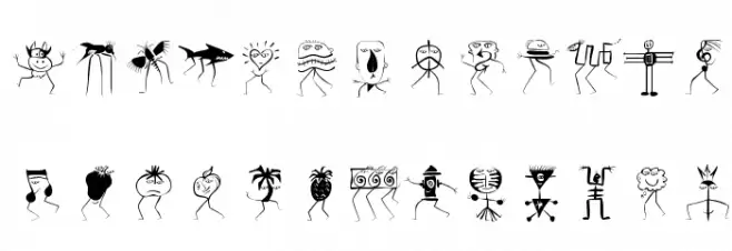 GenManipulated フォント 小文字