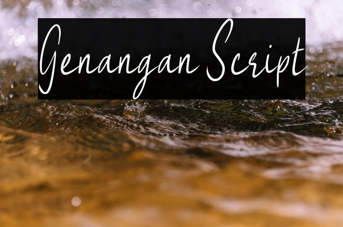 Genangan Script Example 3