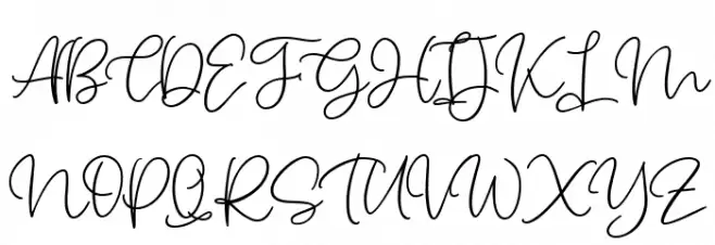 Genclang Schriftart Gro&szlig;