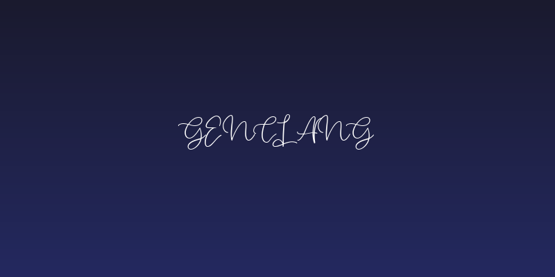 Genclang Social Header