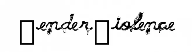 Gender Violence  Frei Schriftart Herunterladen