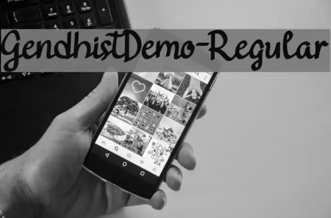 GendhistDemo-Regular Font examples