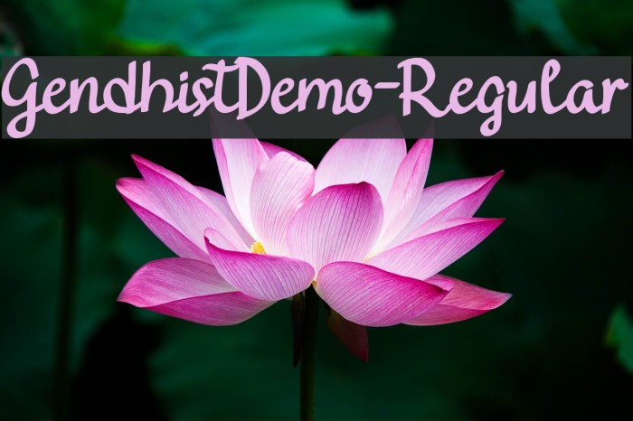 GendhistDemo-Regular Example 3