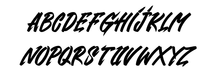Gendry Regular Font LOWERCASE