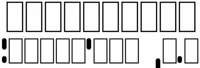 Gene Pool Font OTHER CHARS