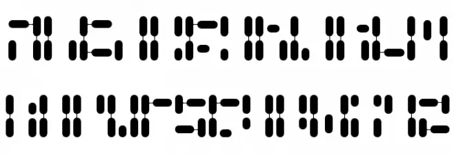Gene Pool フォント 大文字