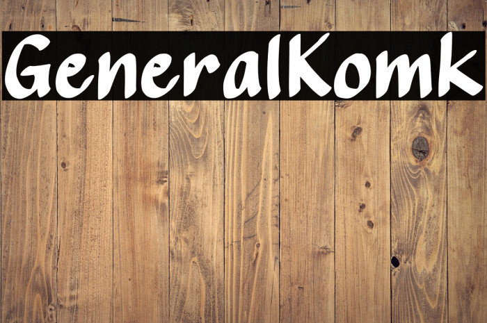 General Komik Example 3