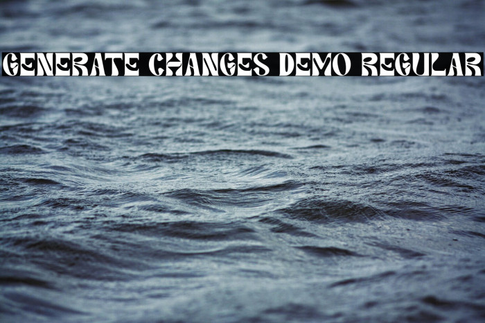 Generate Changes Demo Regular Example 1