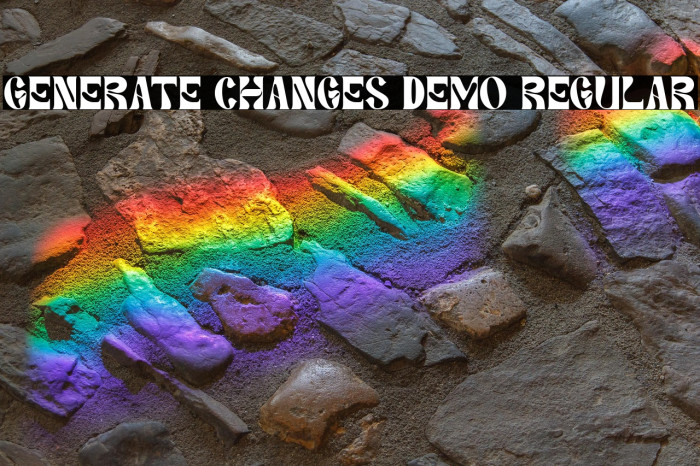 Generate Changes Demo Regular Example 3