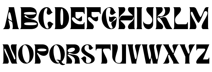 Generate Changes Demo Regular フォント 小文字