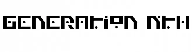 Generation Nth  Frei Schriftart Herunterladen