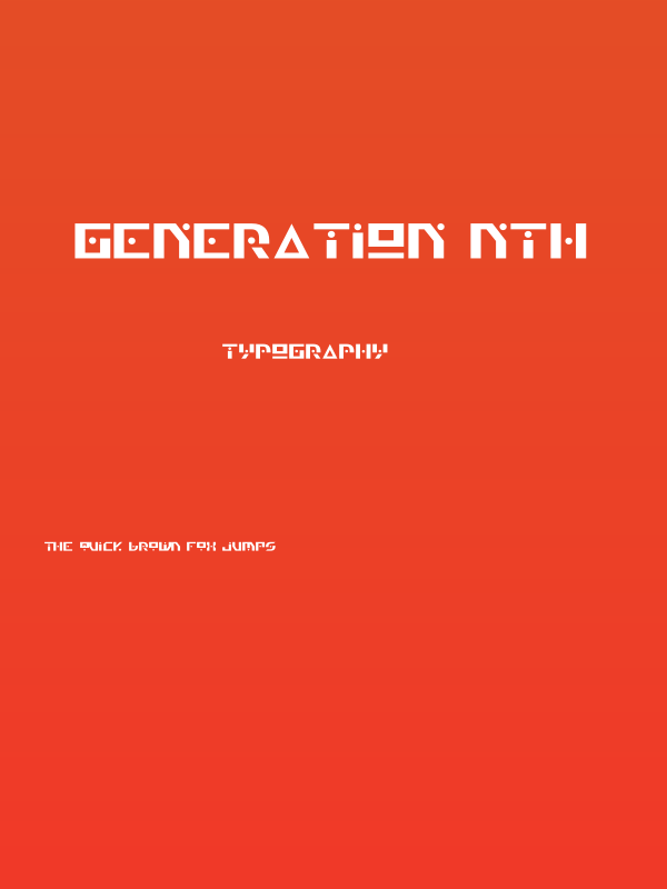 Generation Nth Poster