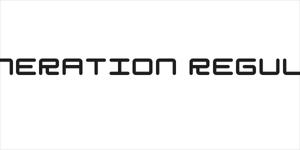 Generation Regular Logo