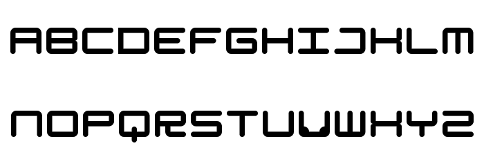 Generation Regular Font LOWERCASE