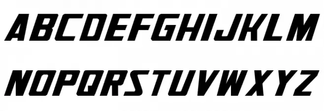 Generation Two Normal फ़ॉन्ट लोअरकेस