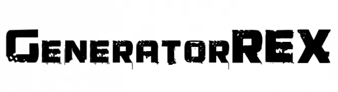 Generator REX  नि: शुल्क फ़ॉन्ट्स डाउनलोड