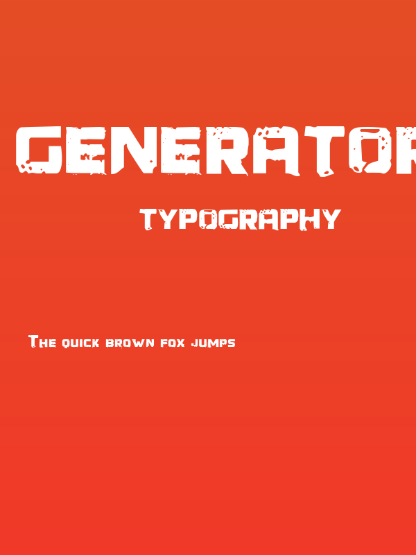 Generator REX Poster