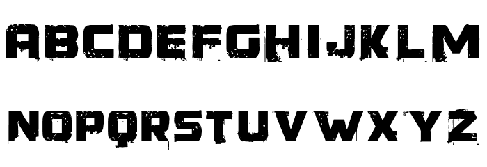 Generator REX Font LOWERCASE