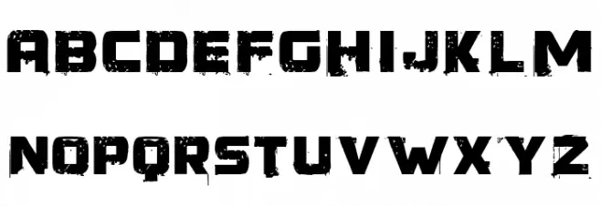 Generator REX 字体 小写