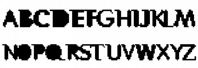 Generic FU 字体 大写
