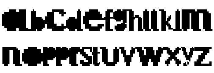 Generic FU Font LOWERCASE