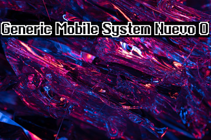 Generic Mobile System Nuevo O Example 2