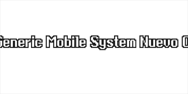 Generic Mobile System Nuevo O Logo