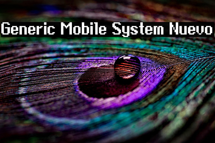 Generic Mobile System Nuevo Example 3