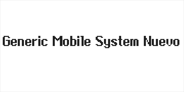 Generic Mobile System Nuevo Logo