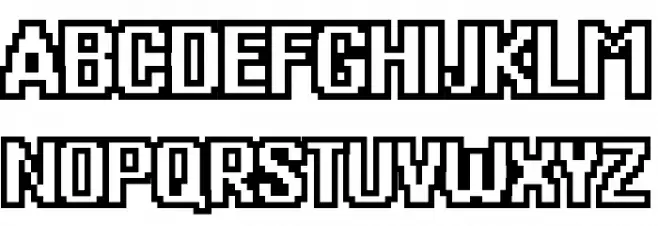 Generic Mobile System O フォント 大文字