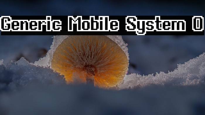 Generic Mobile System O Example 2