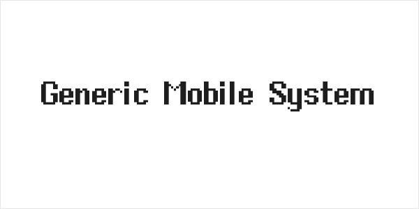 Generic Mobile System Logo