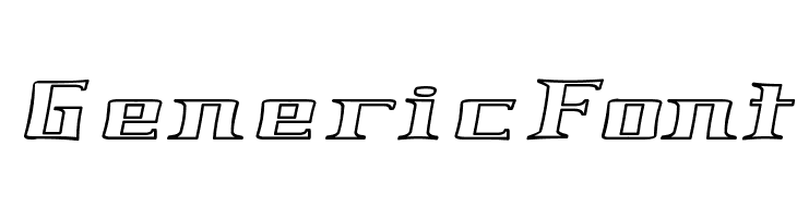 GenericFont  Descarca Fonturi Gratis