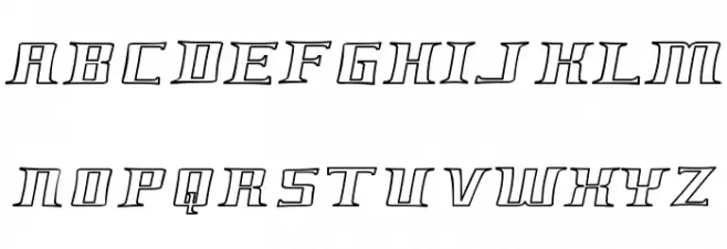 GenericFont Шрифта ВЕРХНИЙ
