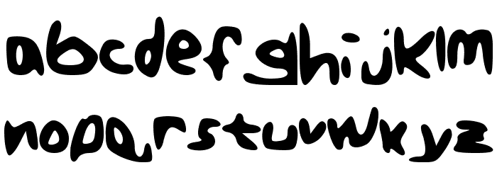 Generic_Teenager Font LOWERCASE