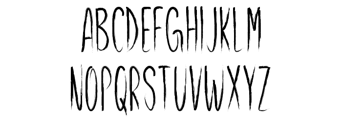 Generous Monarch Font LOWERCASE