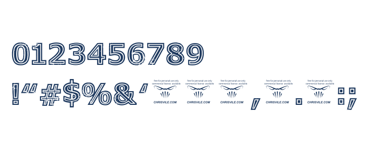 Genesee St Black Other Characters