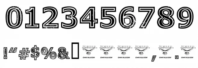 GeneseeSt-Black Font OTHER CHARS