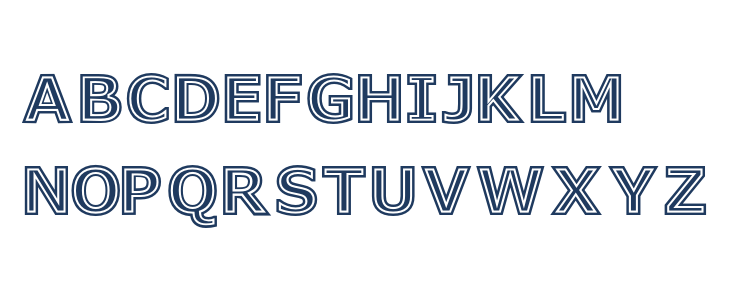 GeneseeSt-Regular Lowercase