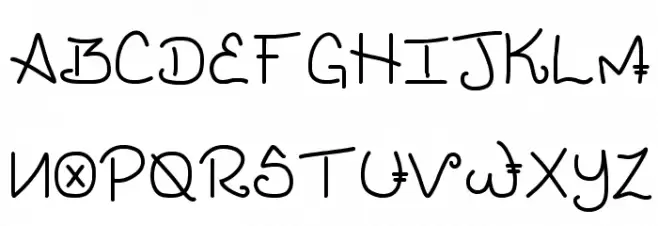 Genesis Handwriting Schriftart Groß