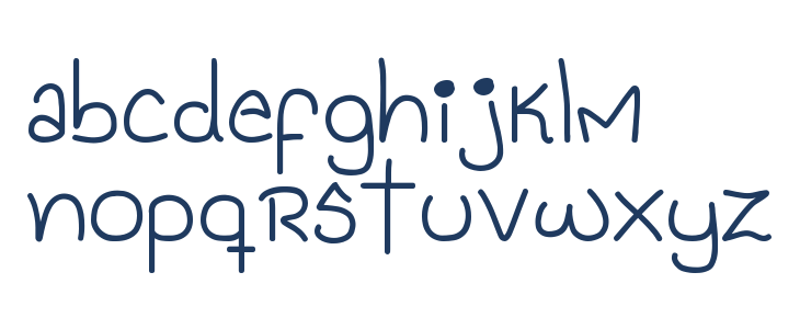 Genesis Handwriting Lowercase