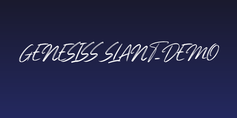 Genesiss Slant_DEMO Social Header
