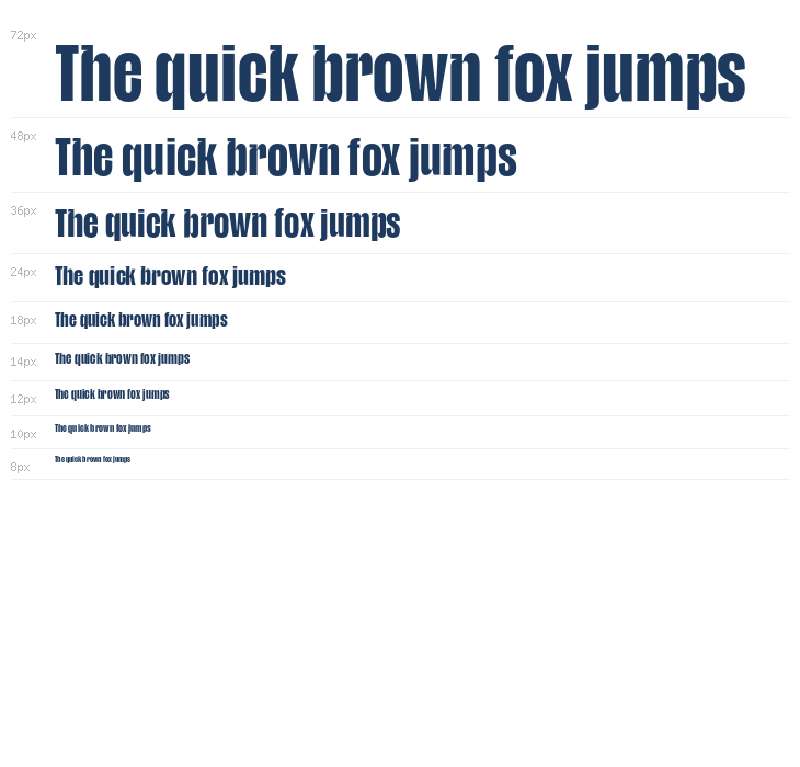 Genesize Grotesk Demo Regular Waterfall