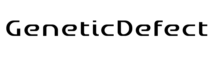 GeneticDefect  Descarca Fonturi Gratis