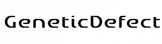 GeneticDefect  Frei Schriftart Herunterladen