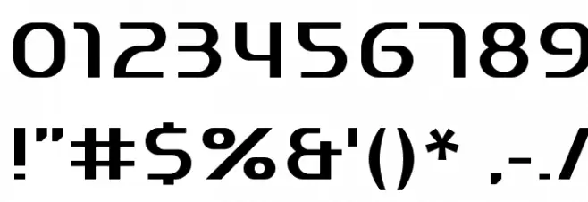 GeneticDefect Font OTHER CHARS