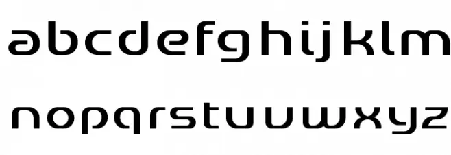 GeneticDefect Schriftart Kleinbuchstaben