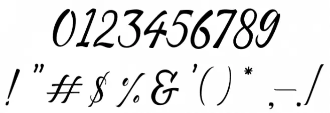 Geng Rimba Font OTHER CHARS